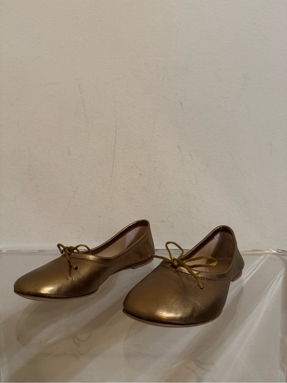 Jamie Haller Ballet Slipper Shoes Bronze 36